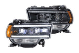 RAM HD 2500 3500 (19-23): XB HYBRID LED HEADLIGHTS LF704 PAIR