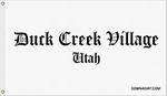  Duck creek village Flag
