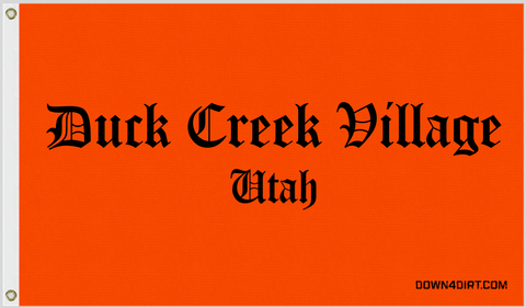 Duck creek village Flag 