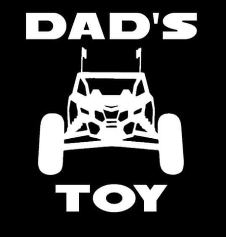 DAD'S TOY CAN AM X3 Vinyl Decal 5x6 Can-am x3 GLOSS