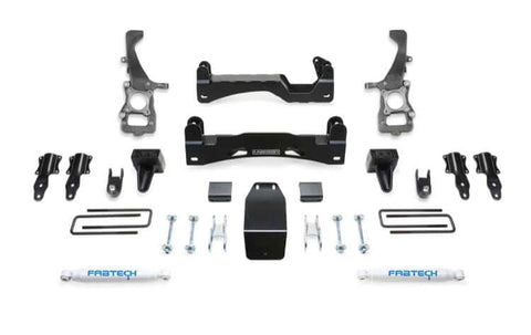 6″ LIFT KIT W/ FRONT STOCK COILOVER SPACERS & REAR PERFORMANCE SHOCKS – K2371